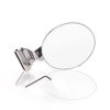 Clamp-on 105mm Round Polished Stainless Steel Mirror