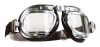 Mark 46 Motorcycle Goggles - Brown Leather