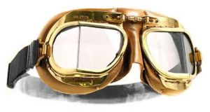 Halcyon Mark 49 Goggles - Antique Tan Leather