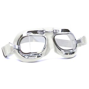 Halcyon Mark 49 Goggles - White Leather