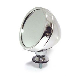 Omnico Raydyot Grand Prix-style Exterior Racing Mirror - Polished Alloy 319SF