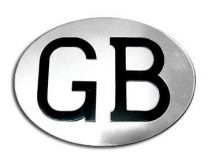 Simply CB50 GB Chrome Badge 