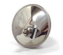 Round Replacement Mirror head for a Halcyon Handle Bar and bar End Mirror