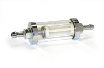 Universal Glass Bodied Reusable Fuel Filter