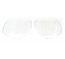 Replacement Clear Lenses for Nannini Cruiser, Biker & Rider Goggles Only
