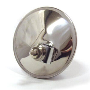 Round Replacement Mirror head for a Halcyon Handle Bar and bar End Mirror