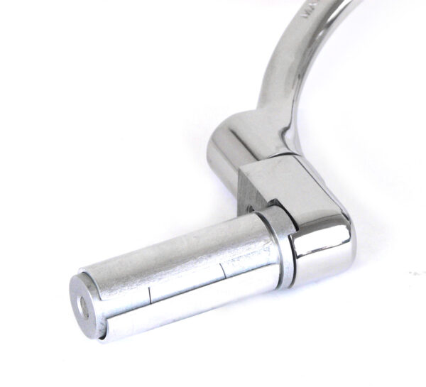 835 Stainless Steel Halcyon Bar End Mirror Fitting