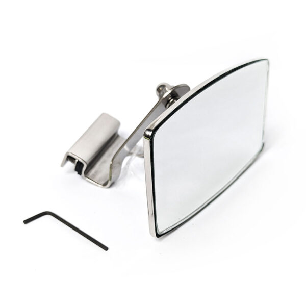 Omnico 948 Clamp-on Oblong Overtaker Mirror for Minis - Image 5