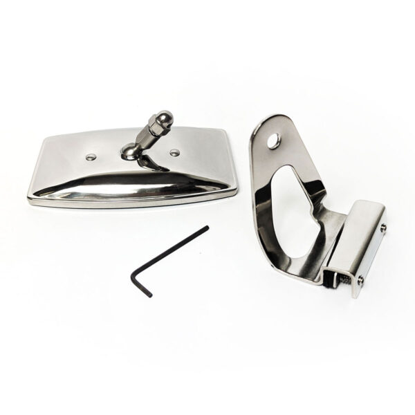 Omnico 948 Clamp-on Oblong Overtaker Mirror for Minis - Image 3