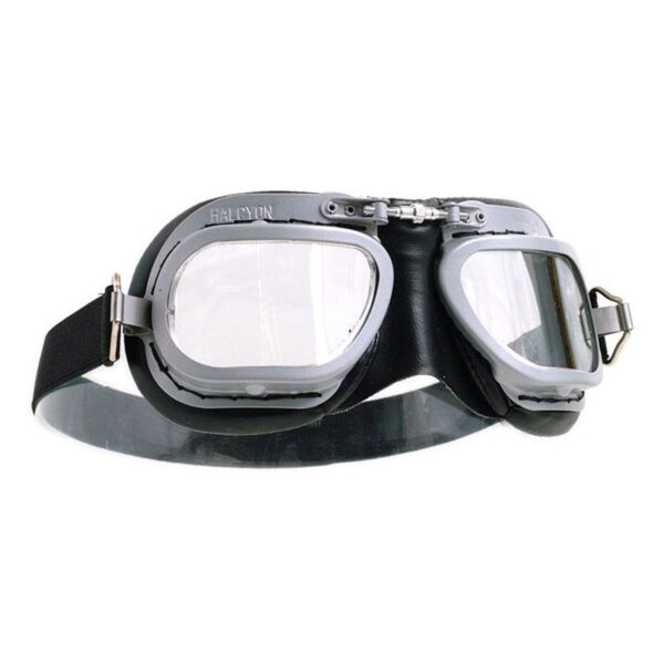 Halcyon Mark 10 Rider Black Motorcycle Goggles