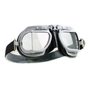 Halcyon Mark 8 Rider Black Motorcycle Goggles