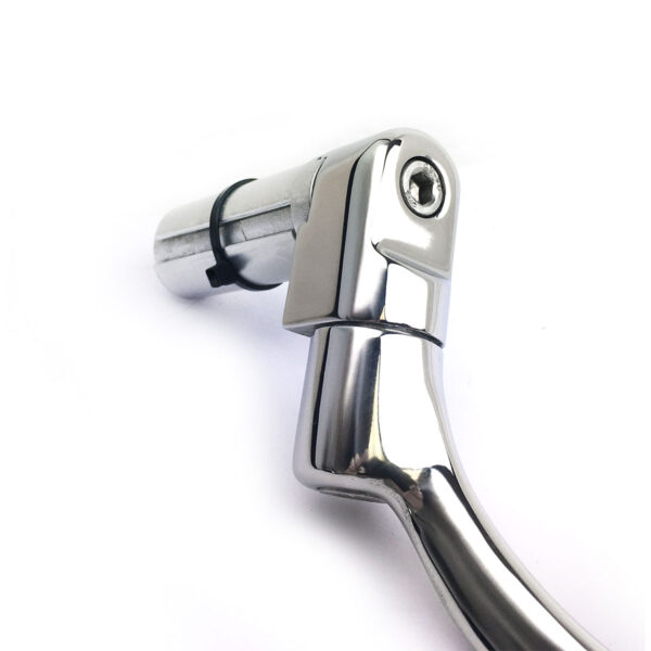 Bar End Mirror Arm Ratchet Feature - Rotates 360 Degrees