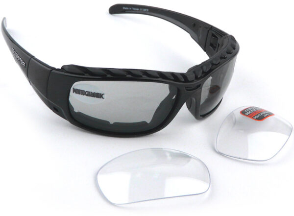 Bobster gunner clear lenses and tinted lenses