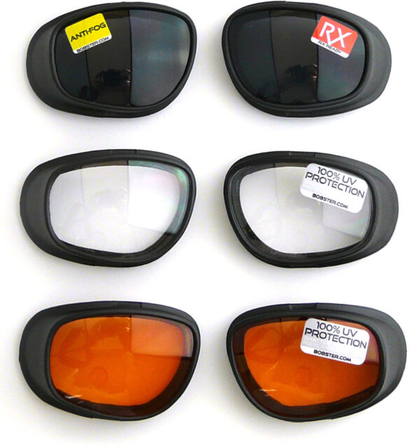 Bobster Sport & Street riding eyewear lenses