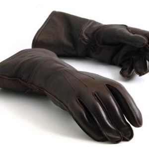 Classic Brown Leather Gauntlets