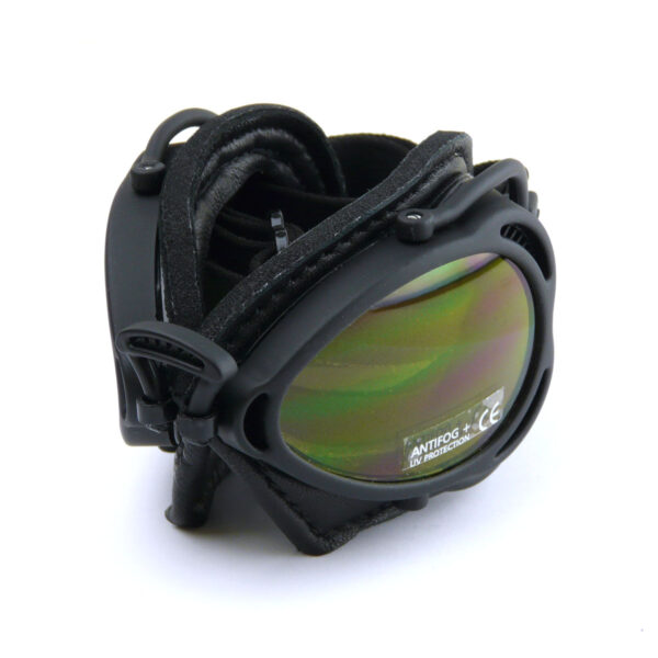 Hot Rod black Goggles Fold into Pockets