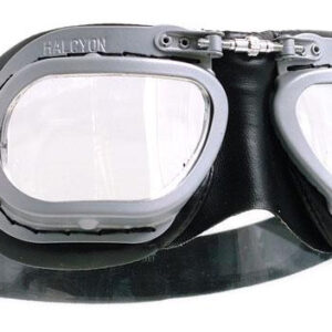 Halcyon Mark 10 Rider Black Motorcycle Goggles