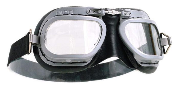 Halcyon Mark 10 Rider Black Motorcycle Goggles