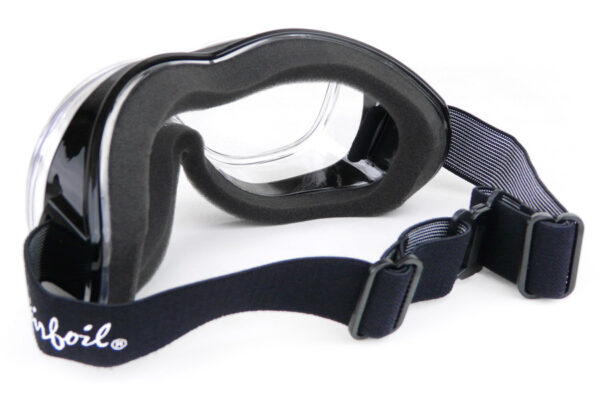 Mark 5 Vision Motorcycle goggles - Clear, Behind View