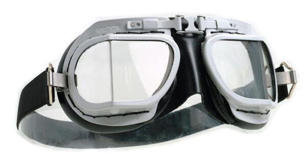 Halcyon Mark 8 Rider Black Motorcycle Goggles