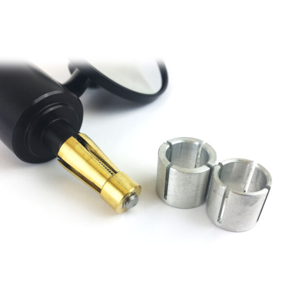 17mm - 19mm Fitting Included with Bar End Mirror