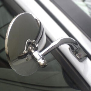 The Halcyon Universal Door Mounted Classic Car Mirror