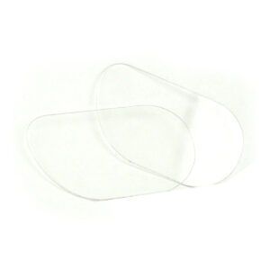 Curved Lenses Clear Polycarbonate