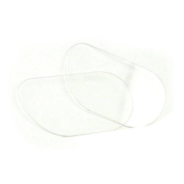 Curved Lenses Clear Polycarbonate