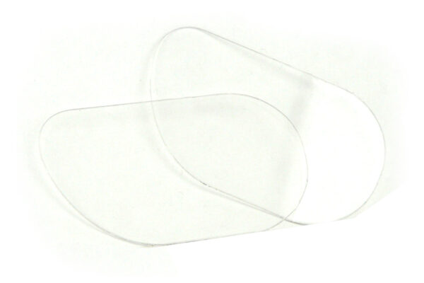 Curved Lenses Clear Polycarbonate