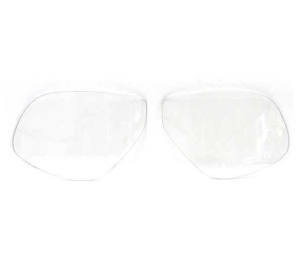 Replacement Clear Lenses for Nannini Cruiser, Biker & Rider Goggles Only