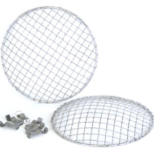 Ratsport 7 Inch Mesh Headlamp Grill Stoneguard (Pair)