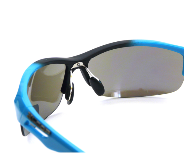 X Loop Sunglasses - Blue Behind View