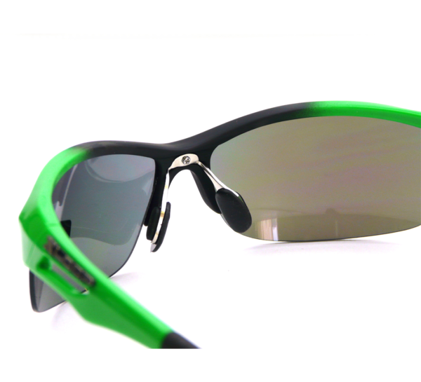 X Loop Sunglasses - Green Behind View