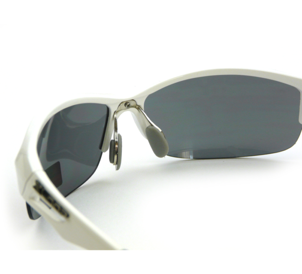 X Loop Sunglasses - White Behind View