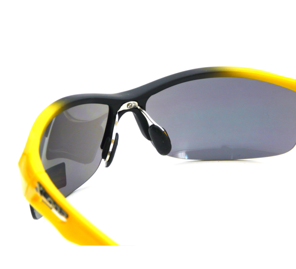 X Loop Sunglasses - Yellow Behind View