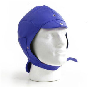 Bugatti Blue Leather Helmet