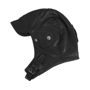 Brooklands Racing Hat - Black Leather