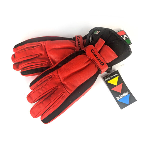 Kevlar Red and Black Corazzo Velocitta Gauntlet