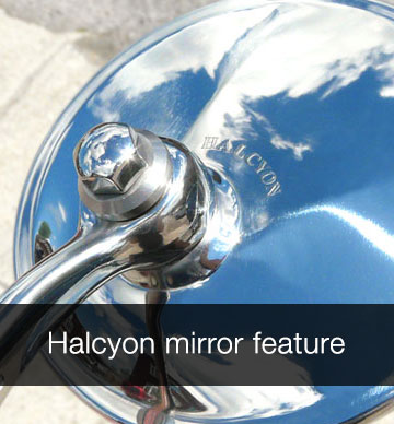 Halcyon Bar End Mirror Feature.