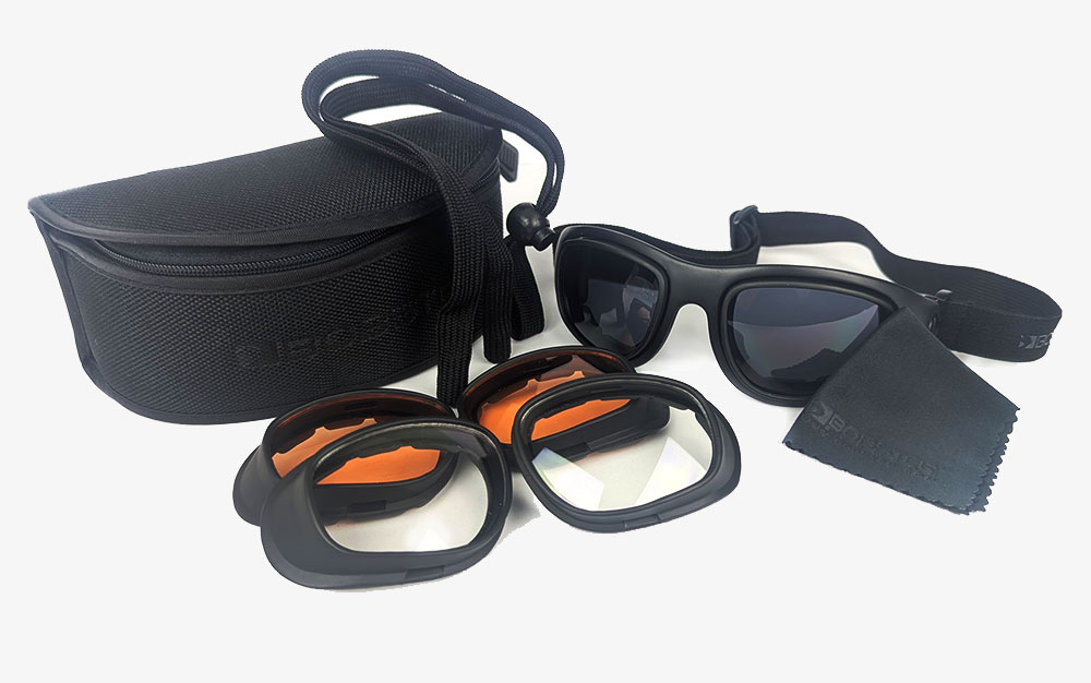 Bobster Sports Motorcycle Goggle Set