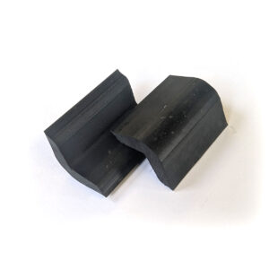 Stadium Rubber Clamp Sections - Replacement Parts for Scooter Mirrors